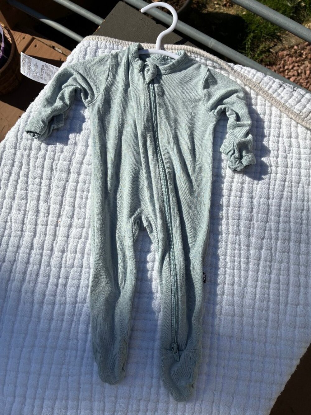 Kyte Baby Blue Sleeper Size NB